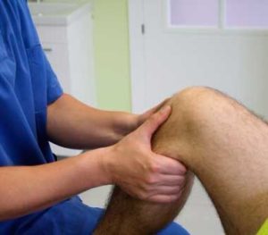 Tratamiento de rodilla con osteopatia